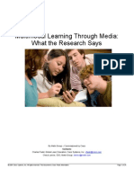 Multi Modal Learning Through Media