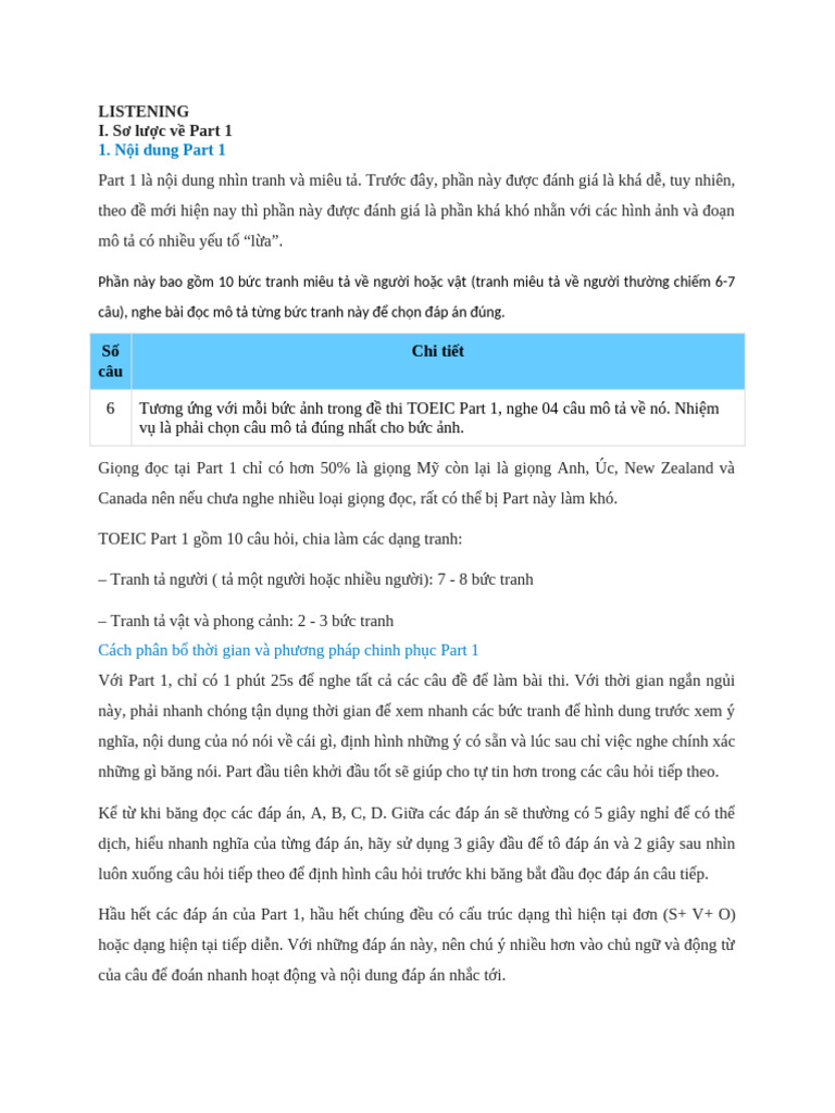 LISTENING | PDF