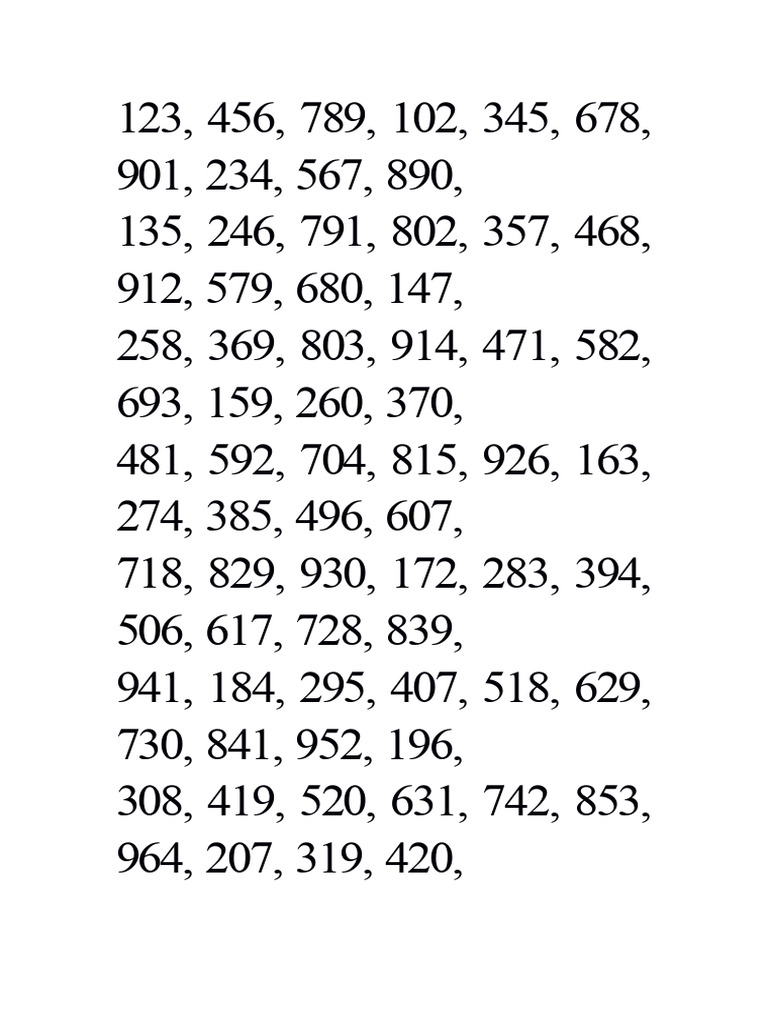 Nomor Acak | PDF