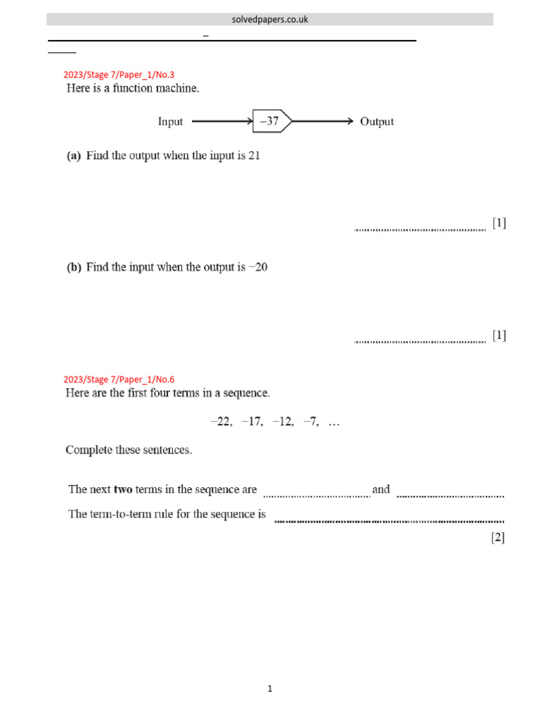 2023-Sequences-functions-and-graphs-checkpoint_sec1_math_progression ...