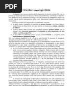 Curente avangardiste