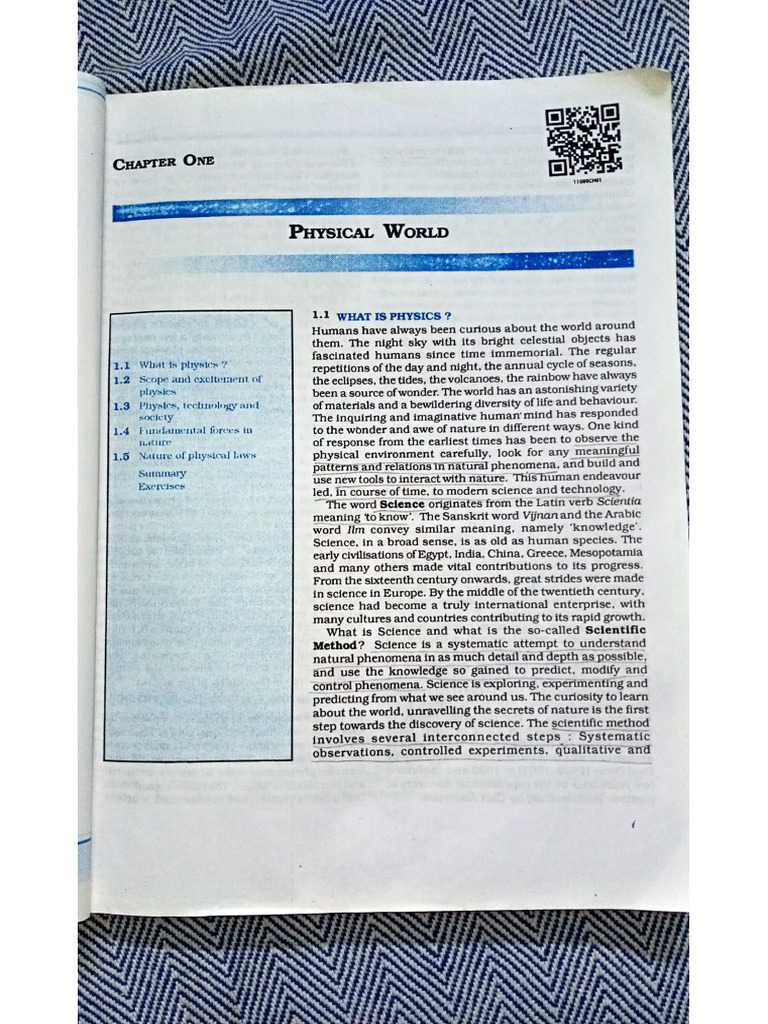 Class 11 Physics Chapter 1 Pdf