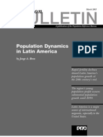 Population Dynamics in Latin America[1]