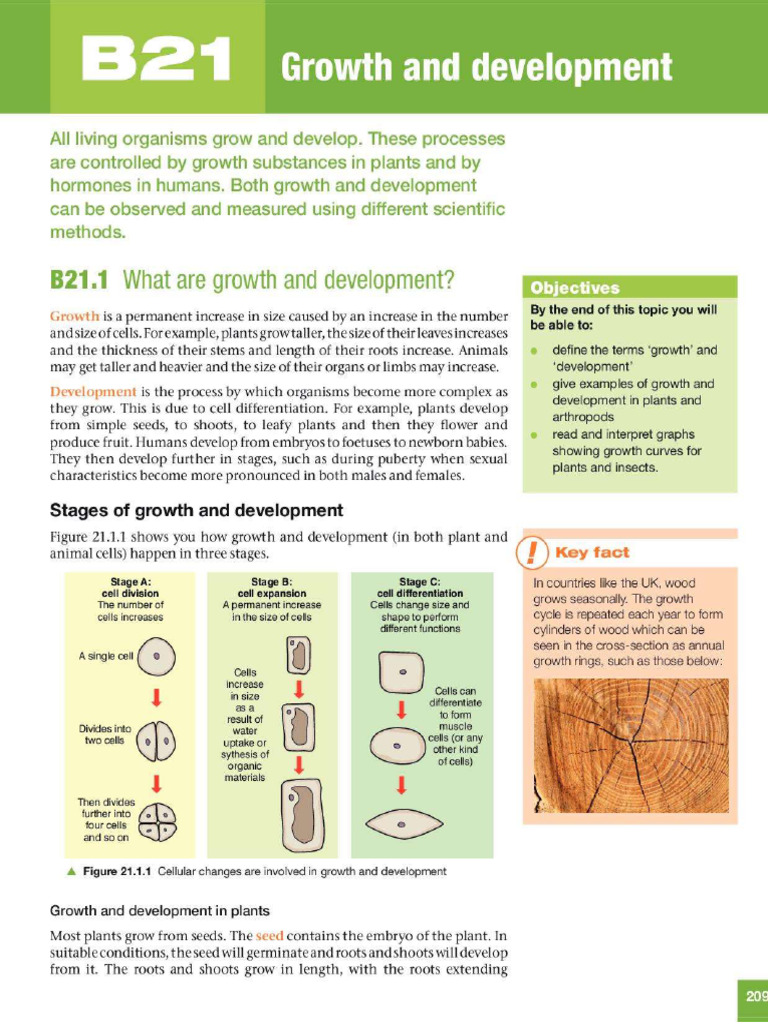 Growth and Development | PDF