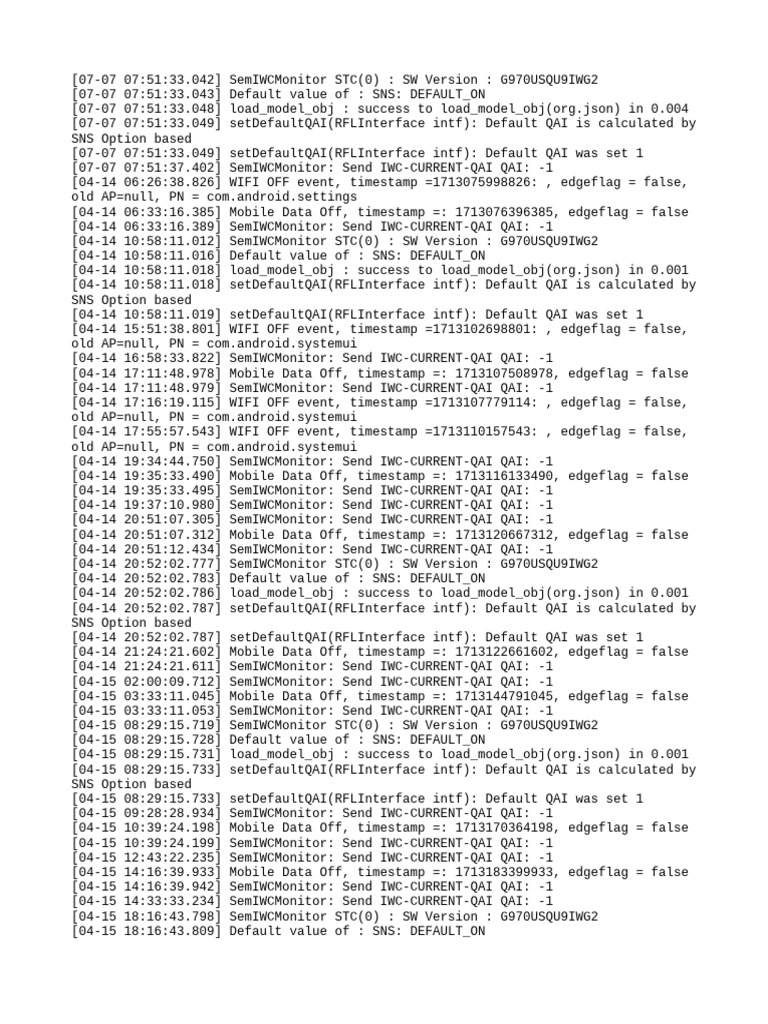 Iwc Dump | PDF | Computer File Formats | Json