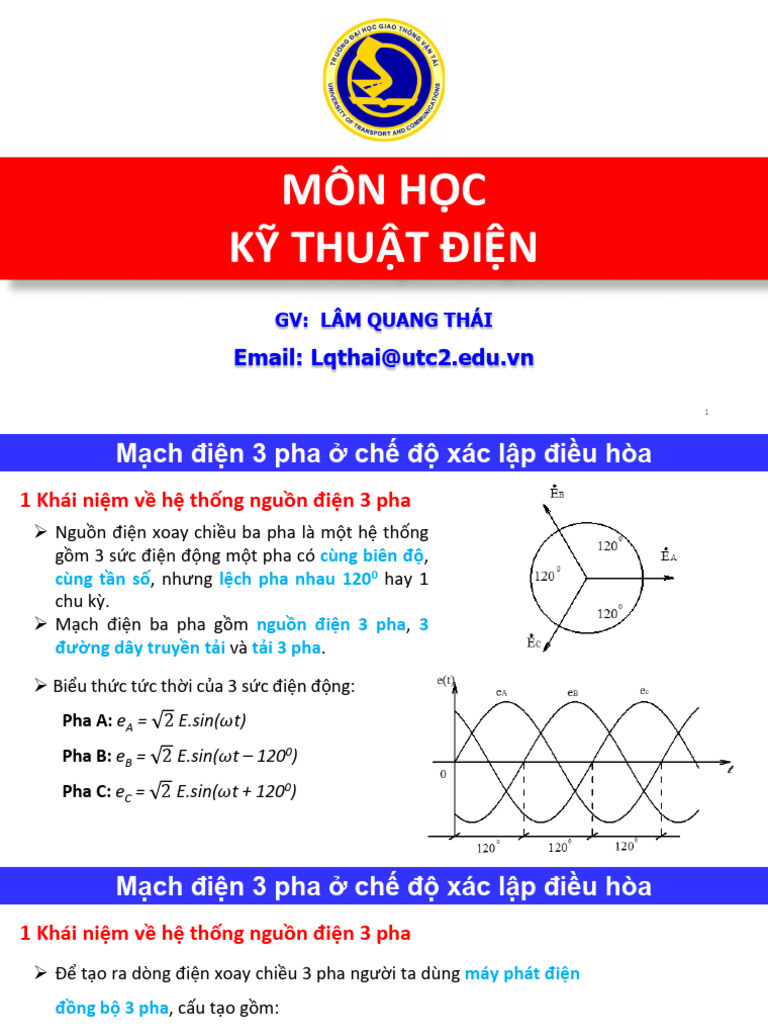 Chương 3 Mach 3 Pha | PDF