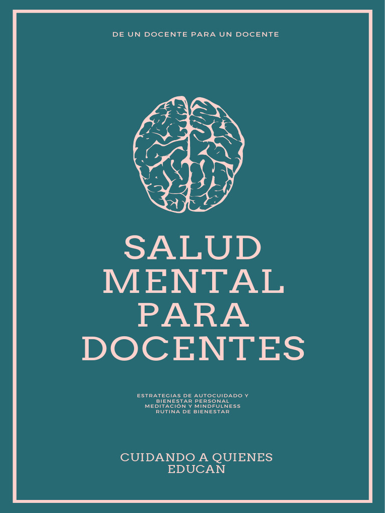 Estrategias de Bienestar para Docentes | PDF | Salud mental | Ansiedad