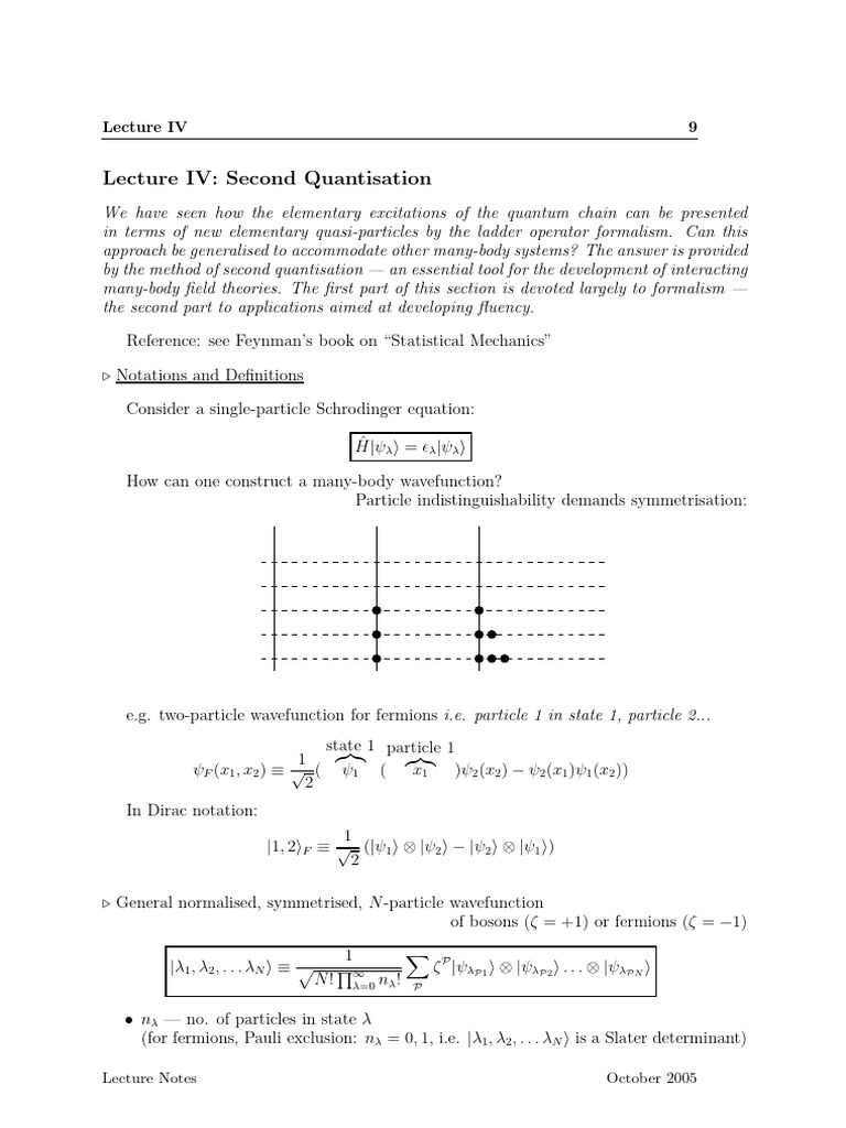 Lec 4 | PDF | Wave Function | Elementary Particle