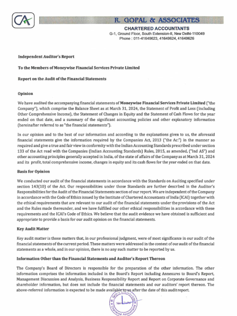 Money Wise Annual Report 74a300a8cc | PDF