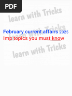 Sports Current Affairs 2025 Overview | PDF | Cricket | Sports