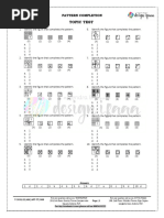 Pattern Completion Exercises | PDF | Teaching Methods & Materials