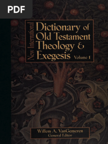 New International Dictionary of Old Testament Theology and Exegesis