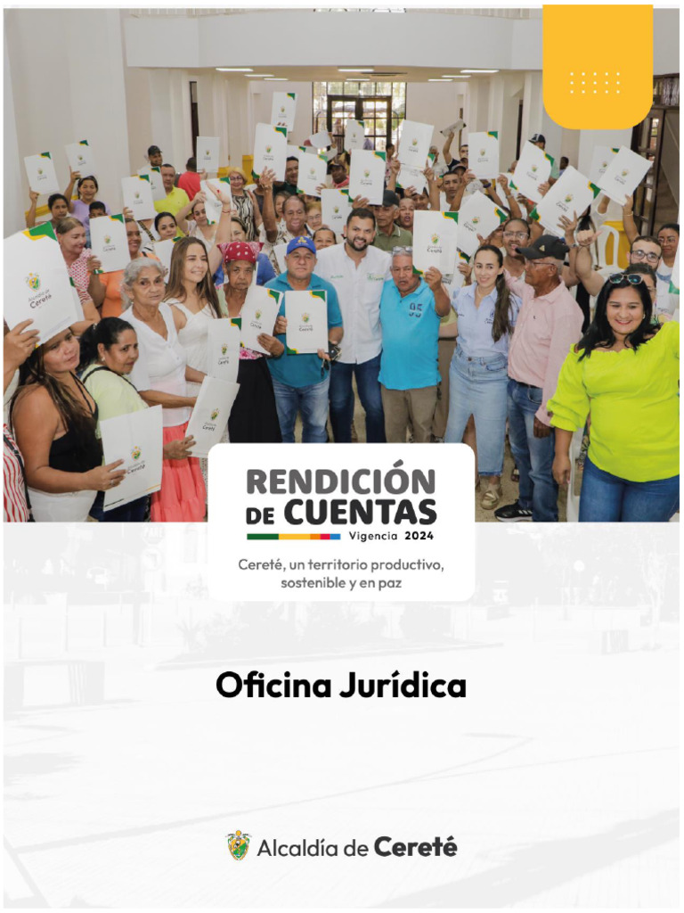 Informe de Gestion Juridica VG 2024 | PDF | Propiedad | Abogado