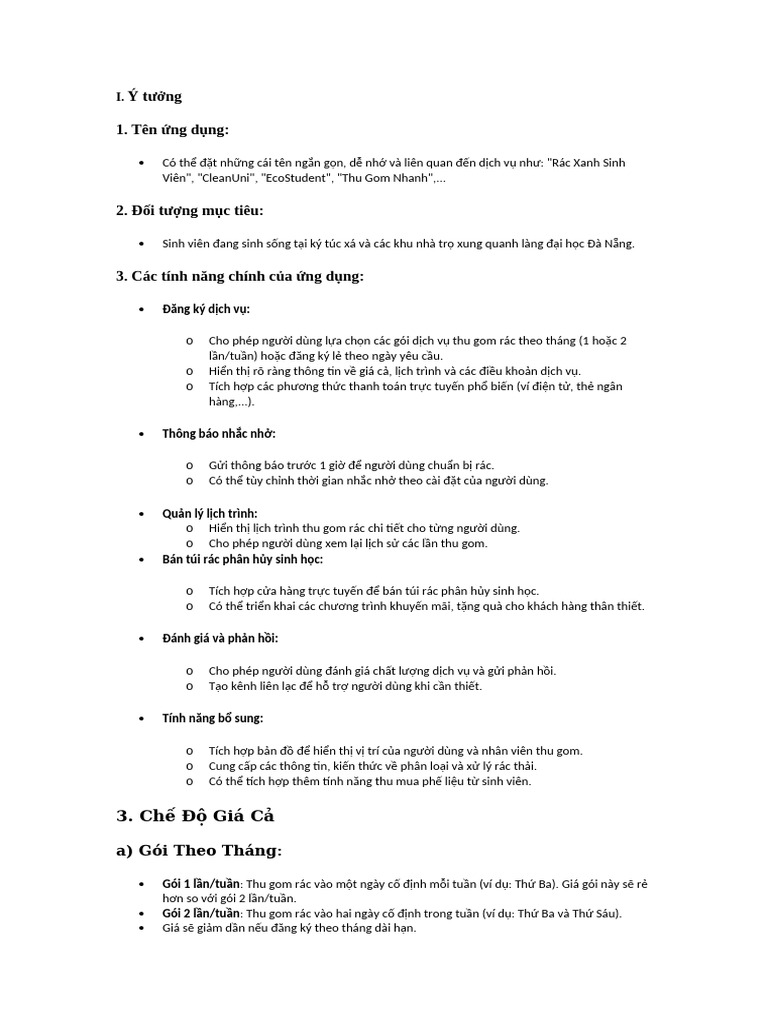 Gom Rác SV | PDF
