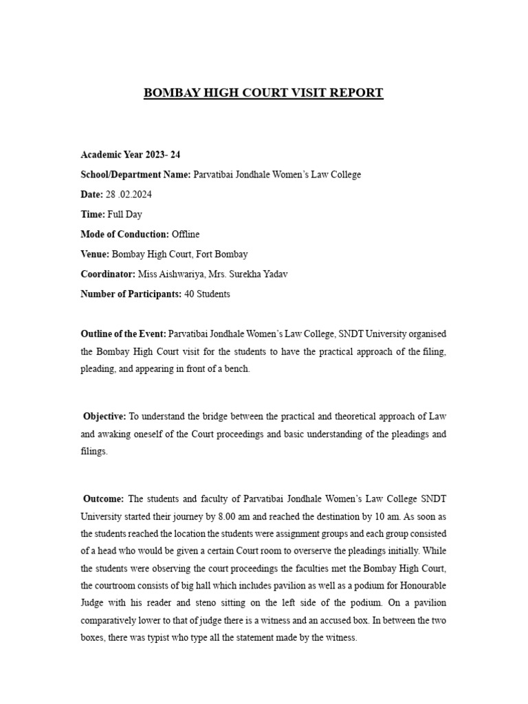 4 Final Bombay High Court | PDF