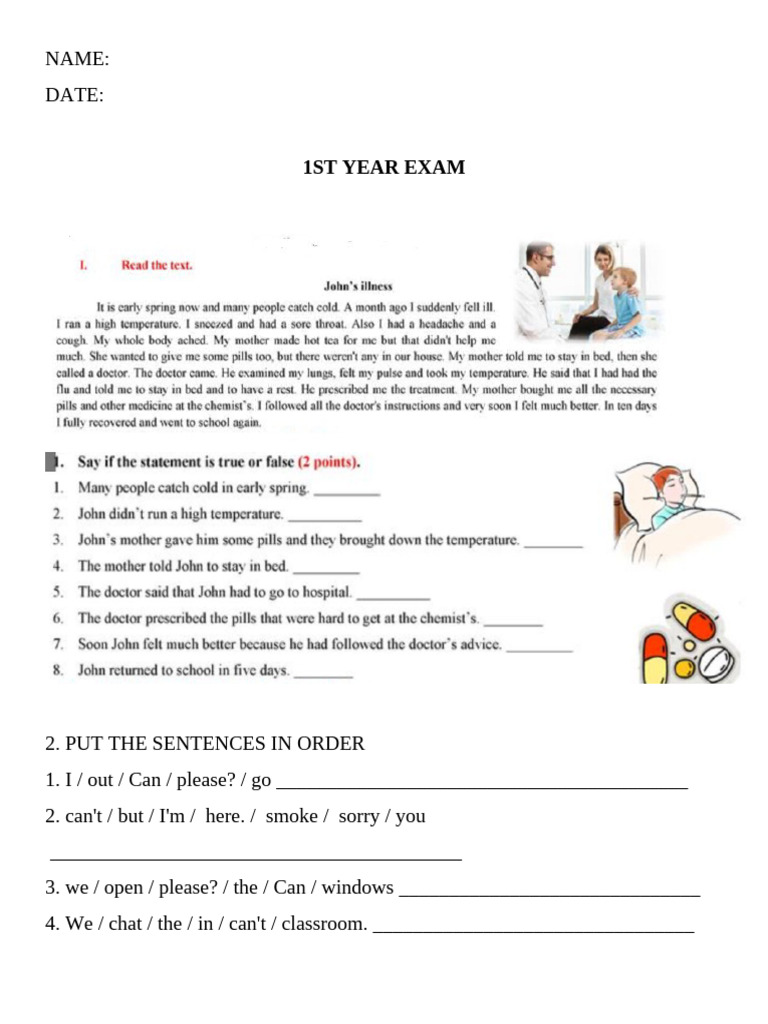 Exam A1 | PDF