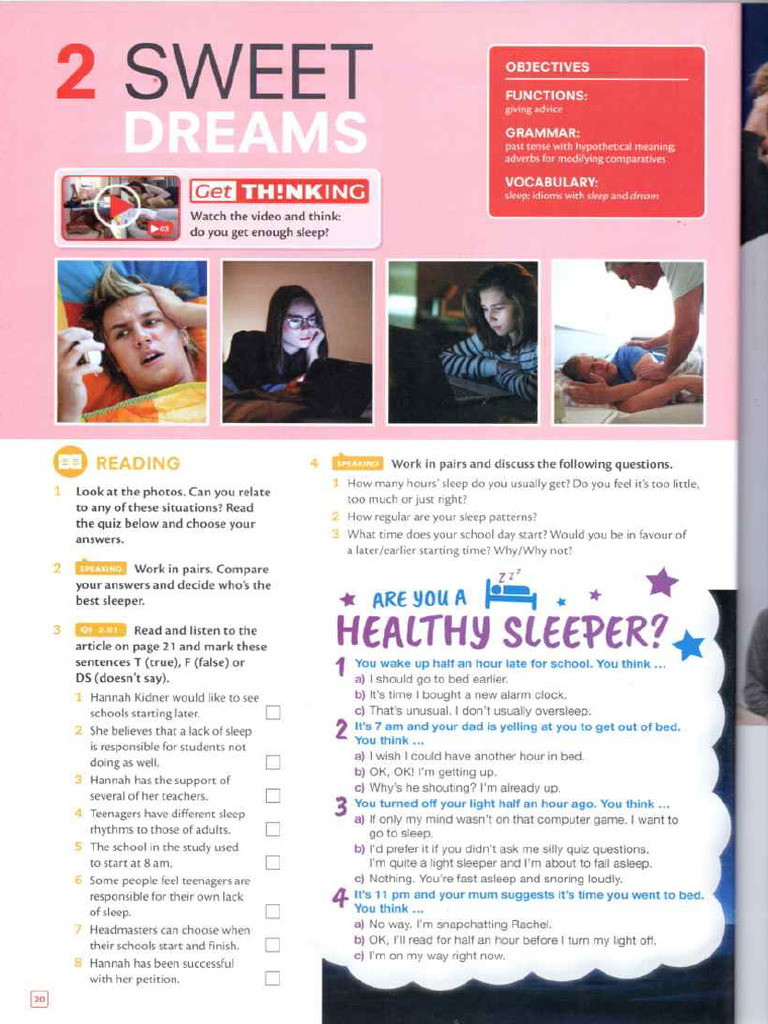 Think Advanced, Student's Book, Unit 2 | PDF