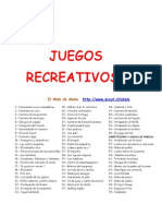 Juegos Recreativos I