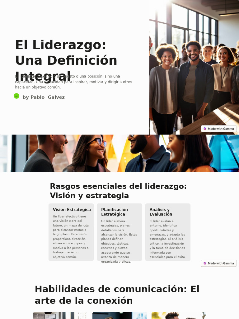 Claves del Liderazgo Efectivo y Ético | PDF | Liderazgo | Motivacional