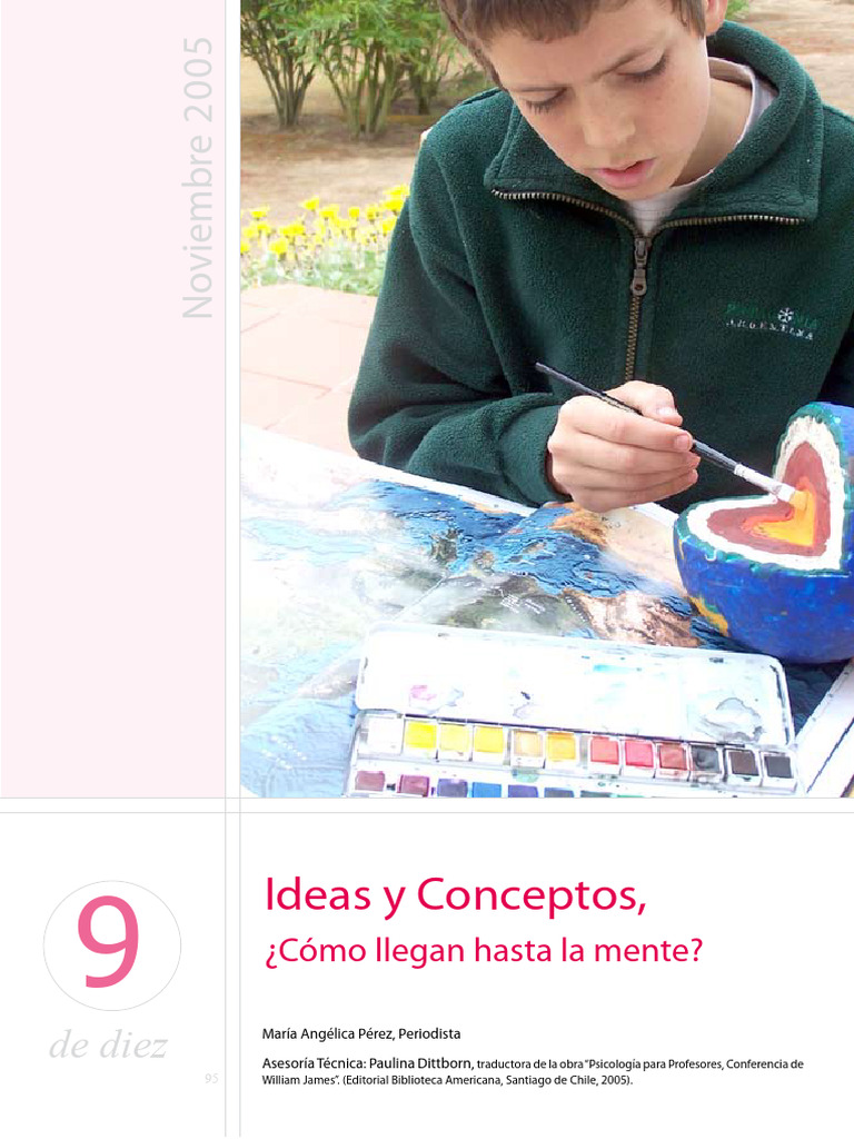 9 Ideas y Conceptos. Como Llegan A La Mente | PDF | Maestros | Mente