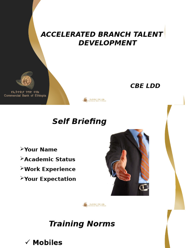 Accelerated Branch Talent Development | PDF | Cheque | Negotiable ...