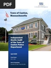 Canton Police Audit 