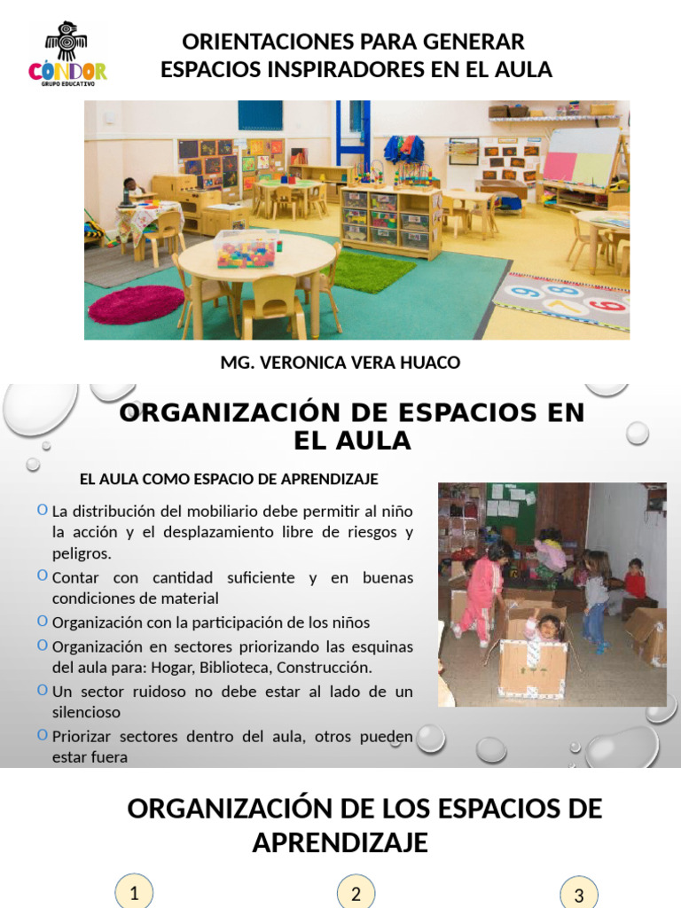 Organización Del Aula y Espacios Exteriores Ok | PDF | Educación ...