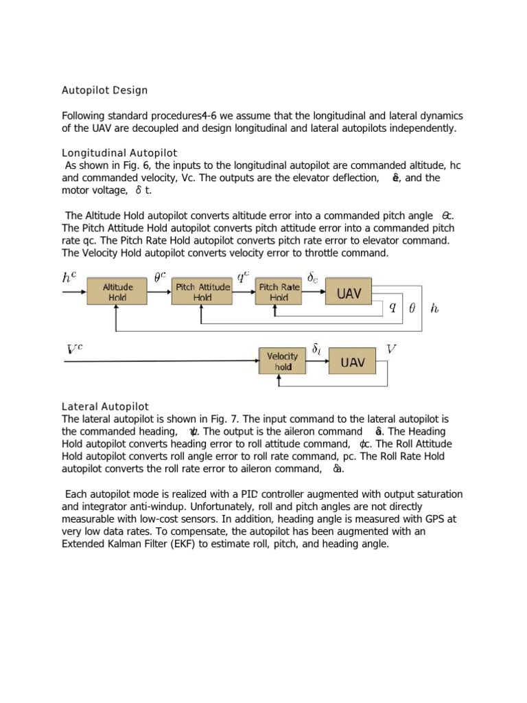 Autopilot Design | PDF