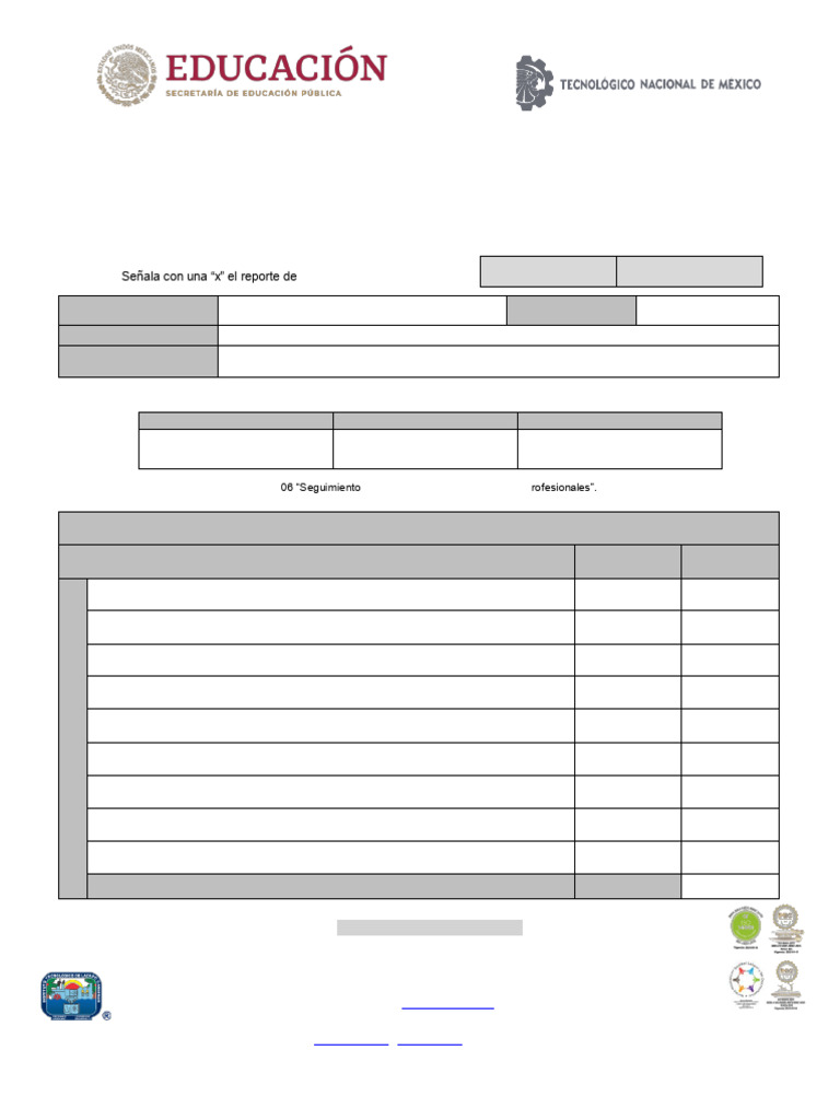 Evaluación de Residencia Profesional ITLAC | PDF