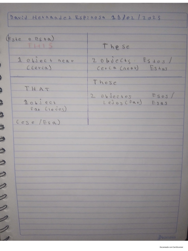 David Hernández Actividad 1 Semana 1 Ingles | PDF