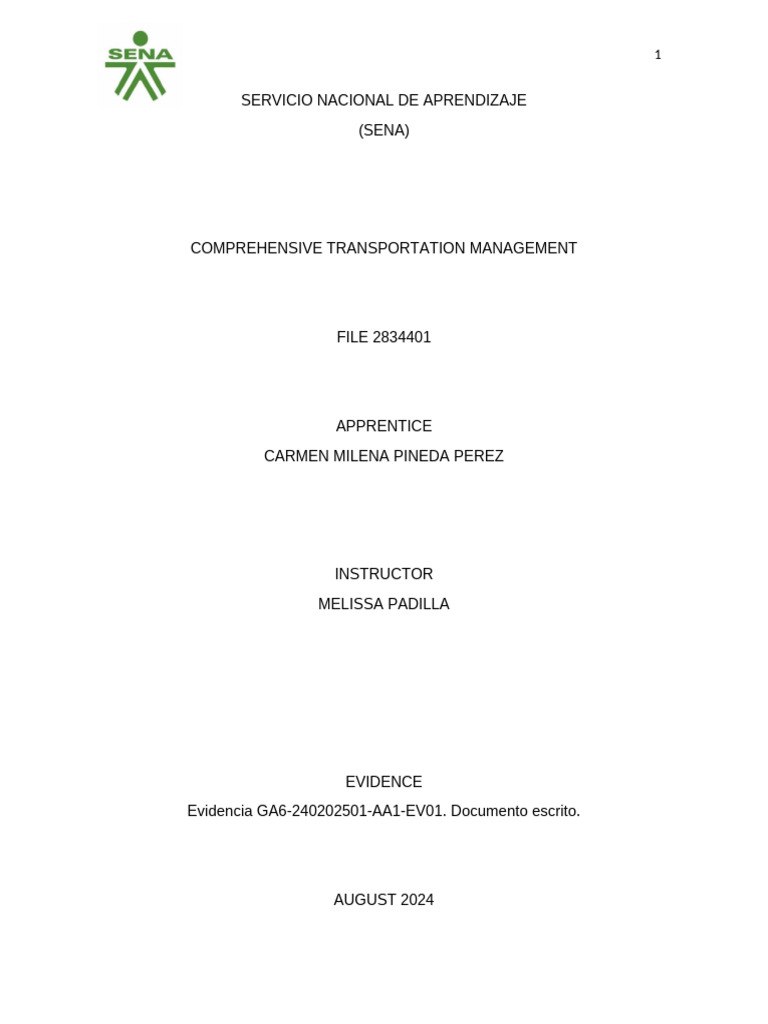 SENA Apprentice Application by Carmen Pineda | PDF | Skill | Social ...