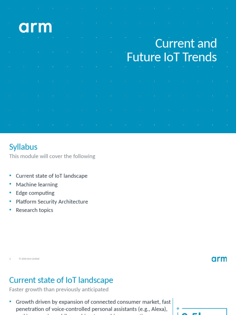 Current and Future IoT Trends Analysis | PDF | Deep Learning | Internet ...