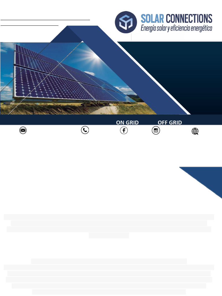Soluciones de Energía Solar en Colombia | PDF | Energía solar | Energía ...