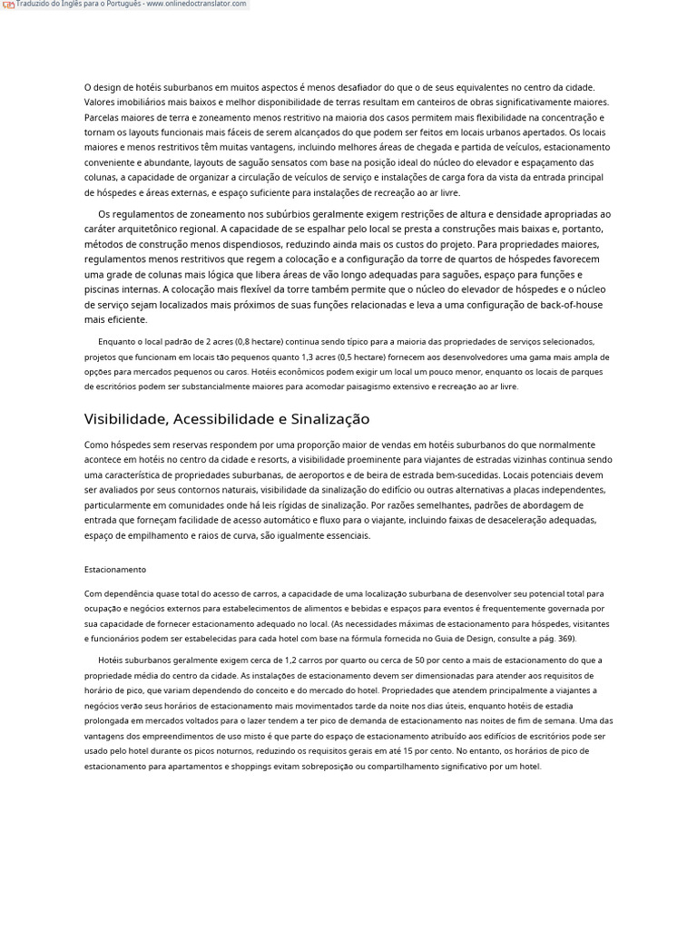 Vantagens do Design de Hotéis Suburbanos | PDF | Hotel | Aeroporto