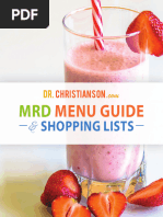 CSIRO Total Wellbeing Diet Menu Guide | PDF | Salad | Steak