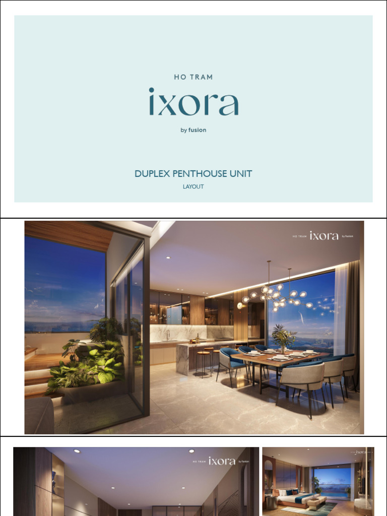 Layout Duplex Penthouse | PDF