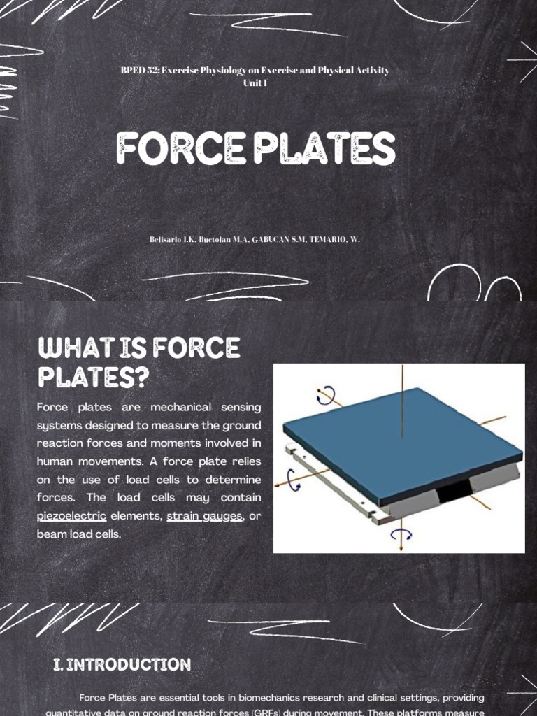 Force Plates in Biomechanics Analysis | PDF | Force | Mechanical ...