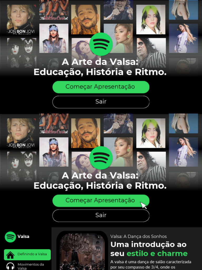 História e Movimentos da Valsa | PDF | Valsas