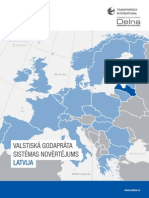 Latvijas Valstiskā Godaprāta Sistēmas Novērtējums 2012