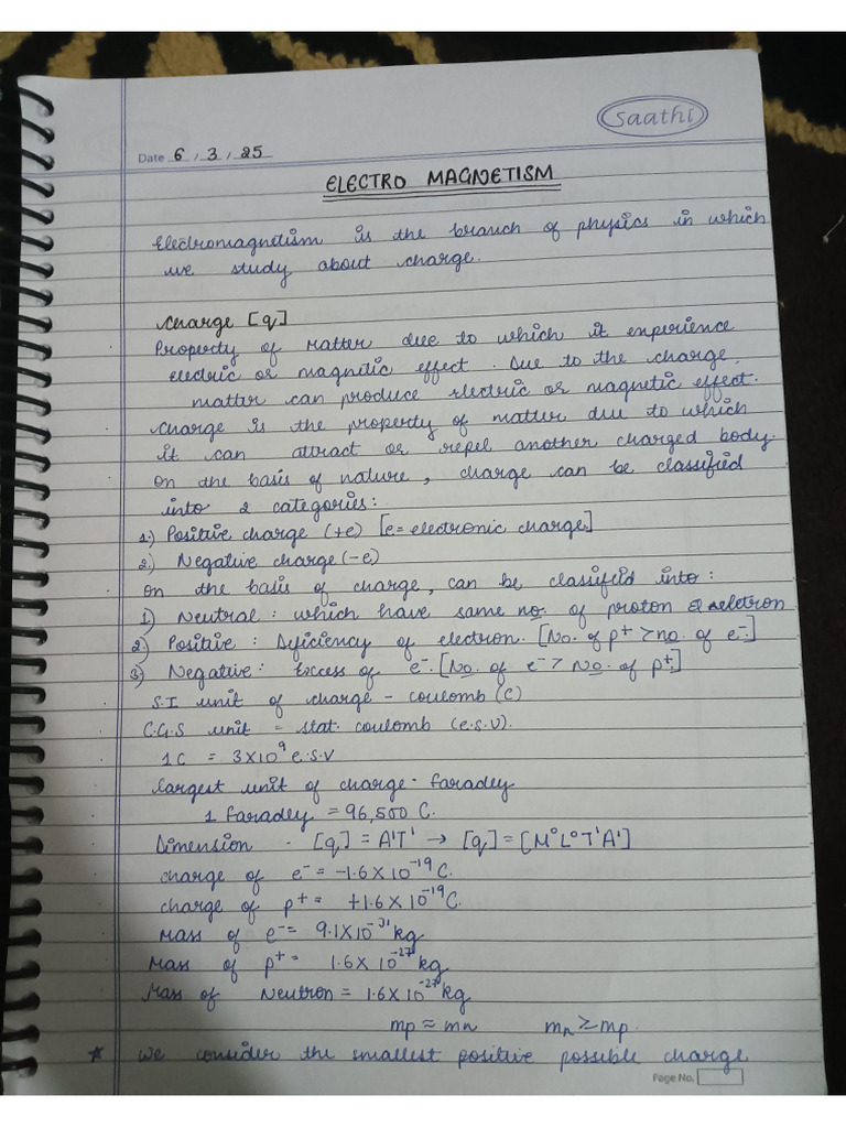 CH 1 Physics | PDF