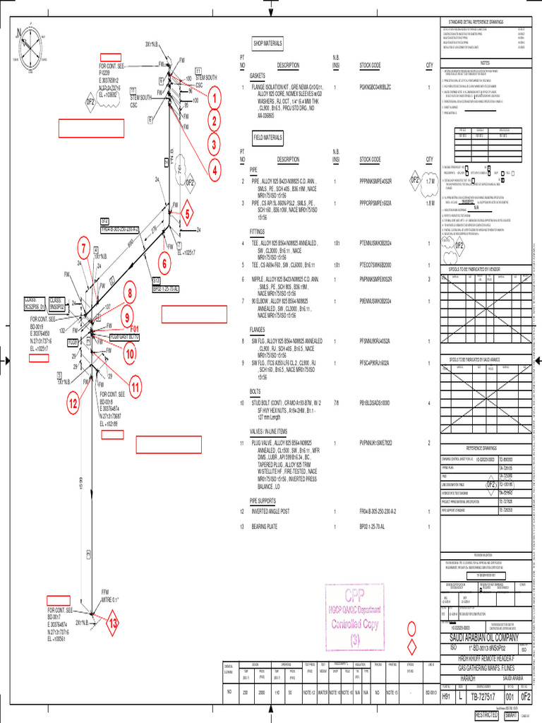 Saudi Aramco Piping Fabrication Details | PDF | Pipe (Fluid Conveyance ...