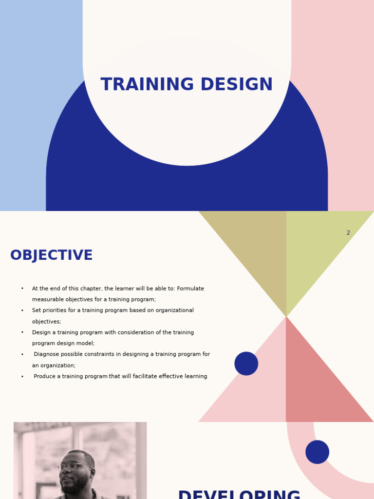 Effective Training Program Design Guide | PDF | Learning | Behaviorism