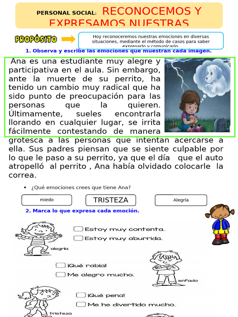 Reconocimiento y expresión de emociones | PDF | Las emociones | Ira