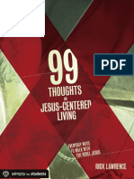99 Thoughts On Jesus-Centered Living