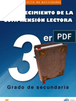 Fortalecimiento de La Comprensión Lectora 3 Grado Secundaria