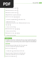 Time and Work Problem Solutions | PDF
