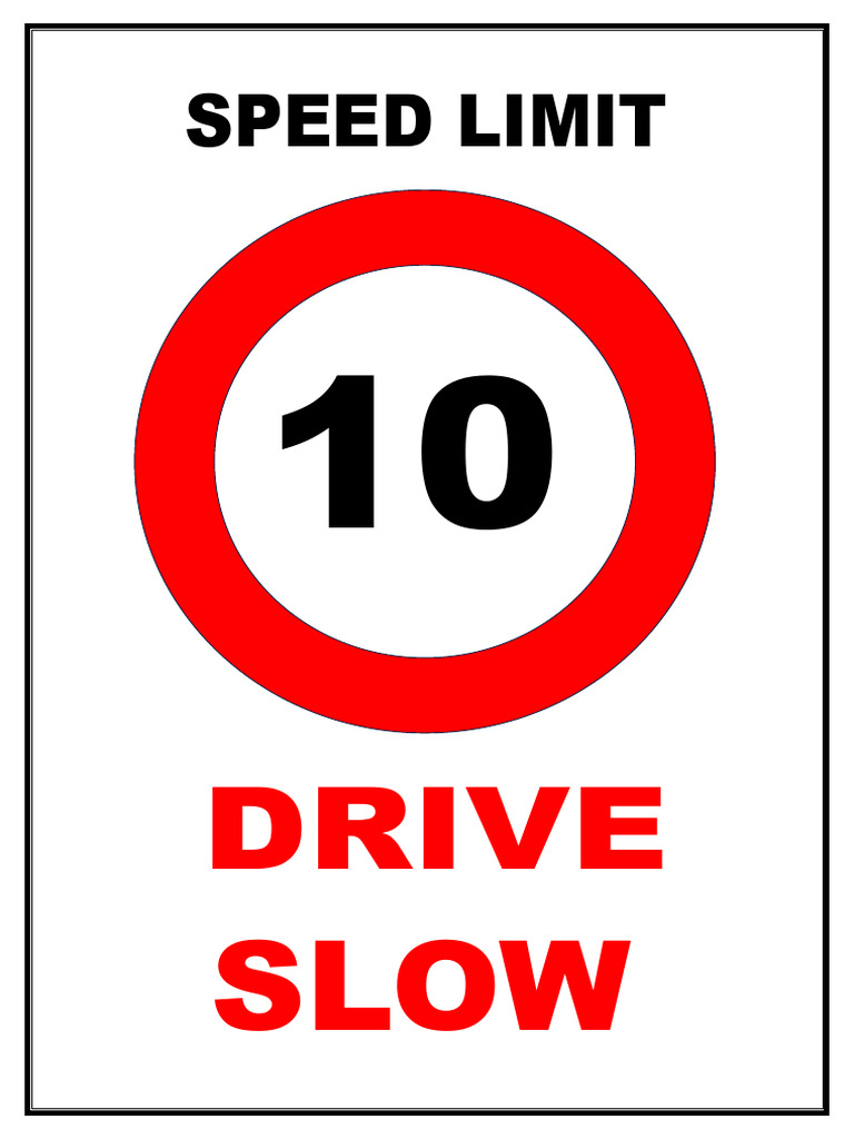 Speed Limit | PDF