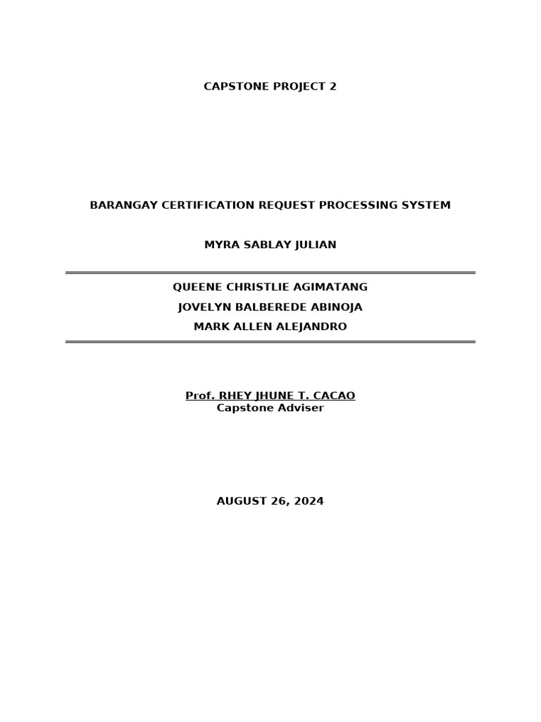 Capstone Portfolio Week1 Juianmyra Pdf Software Software Engineering