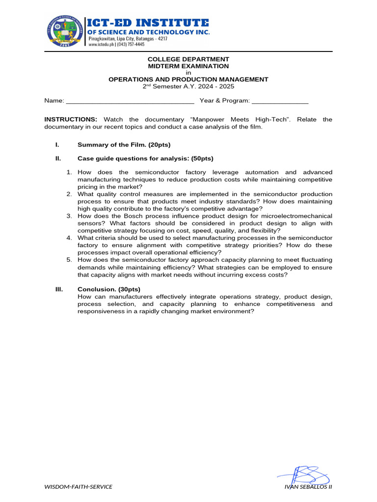 Midterms Case | PDF