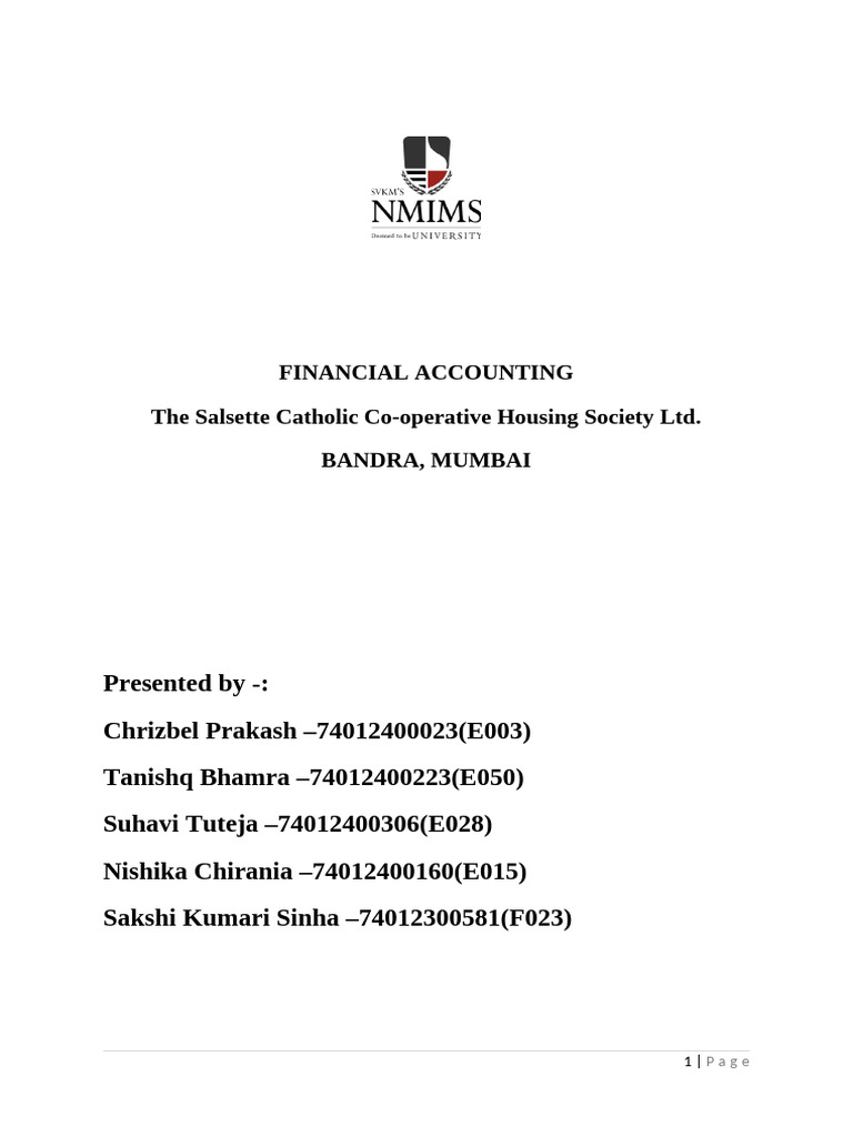FA Project | PDF | Cheque | Payments